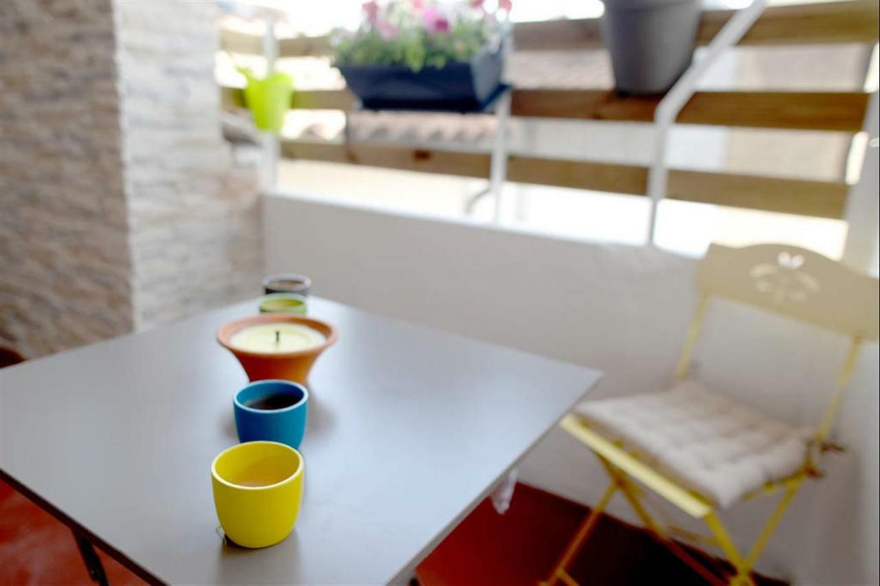 Beziers Studio Terrasse Eksteriør billede