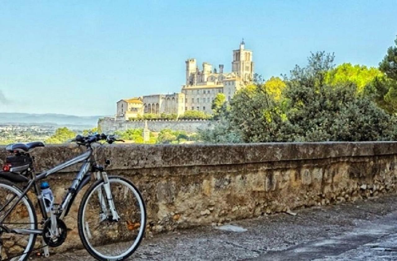 Beziers Studio Terrasse Eksteriør billede